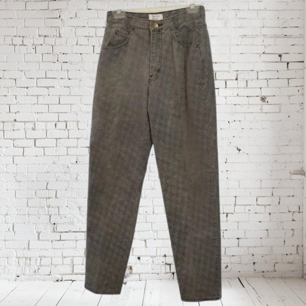 Vintage Calvin Klein Sport Houndstooth Jean 1980's